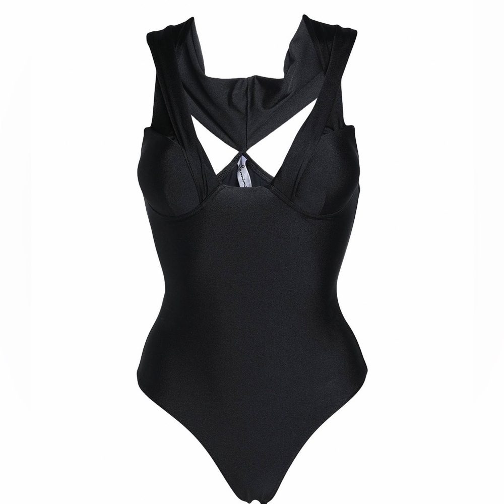 Stretching bodysuit made in Italy, Feminista brand , Saks fifth Avenue